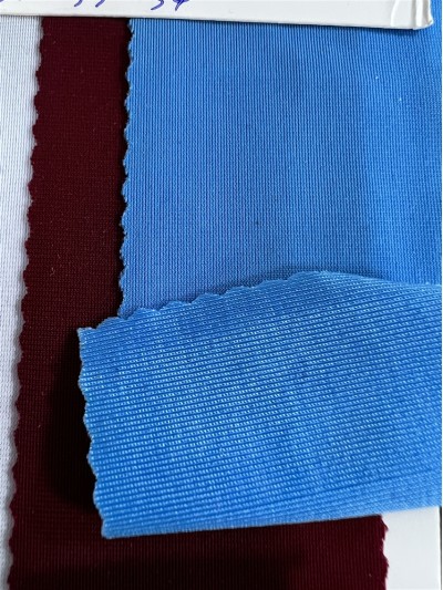 DG-BT recycled polyester matte Lycra Composition: 82% recycled polyester 18% spandex Weight: 180g/㎡ Width: 150CM detail view-13